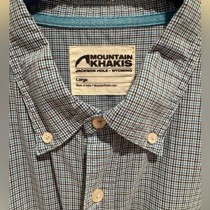 Mountain khakis long sleeve button down
